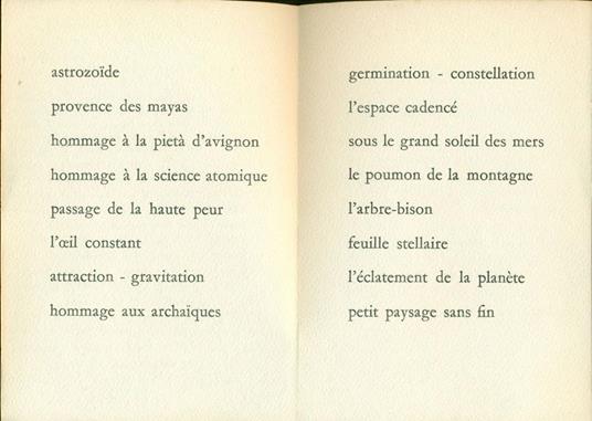 André Verdet. Poesies graphiques - André Verdet - 2