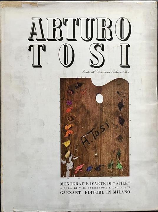 Arturo Tosi - Giovanni Scheiwiller - copertina