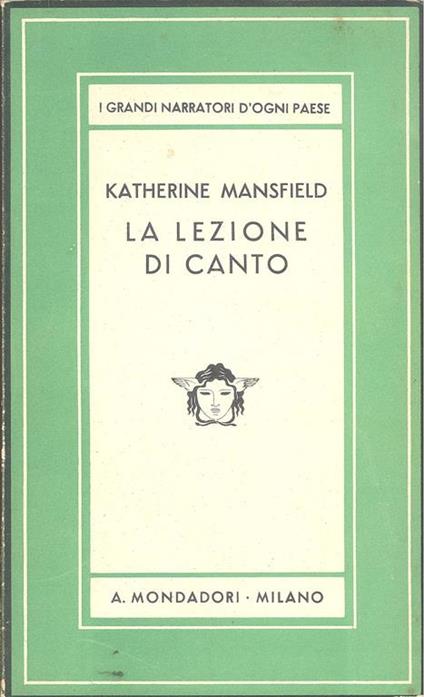 La lezione di canto e altri racconti - Katherine Mansfield - copertina