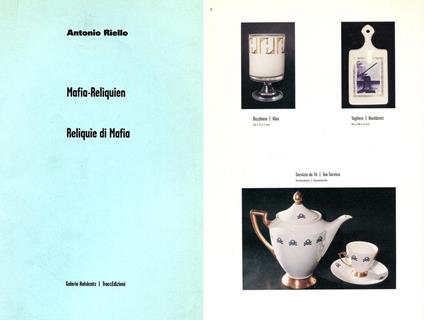 Mafia-Reliquiem / Reliquie di Mafia - Antonio Riello - copertina
