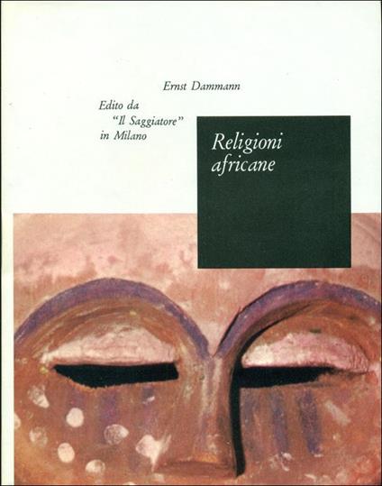 Religioni africane - Ernst Dammann - copertina