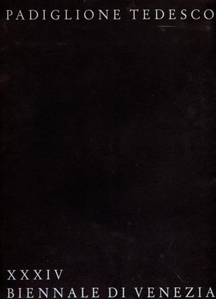 Deutscher Pavillon Venedig 1968 - Richard Oelze - copertina