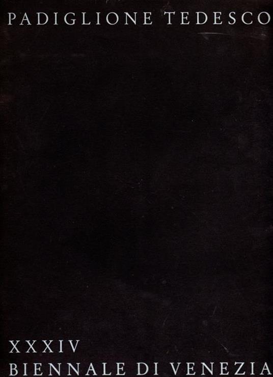 Deutscher Pavillon Venedig 1968 - Richard Oelze - copertina