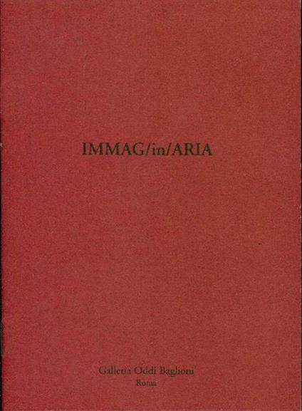 Immag/in/Aria - Guglielmo Gigliotti - copertina