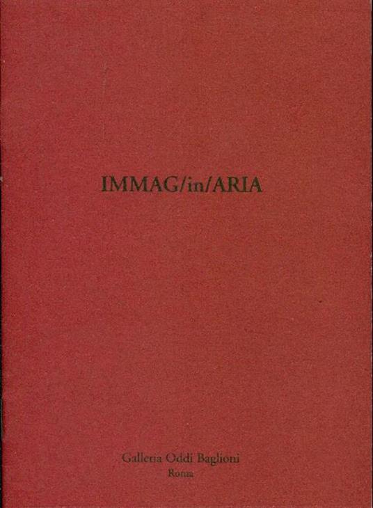Immag/in/Aria - Guglielmo Gigliotti - copertina