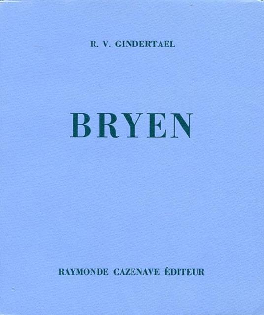 Bryen - Roger van Gindertael - copertina