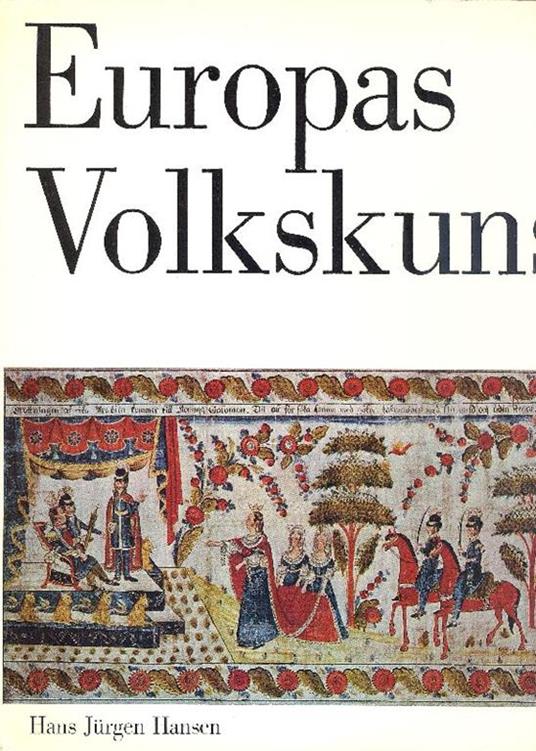 Europas Volkskunst - H. Hansen - copertina