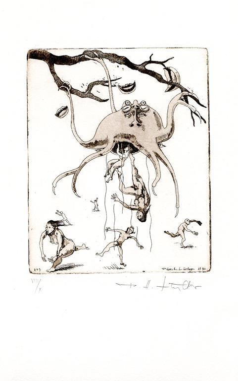 7 Acqueforti 1980 - Pierre Lindner - 4