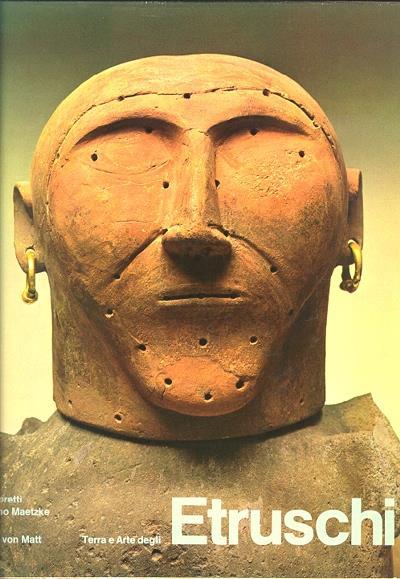 Terra e arte degli Etruschi - Mario Moretti - copertina