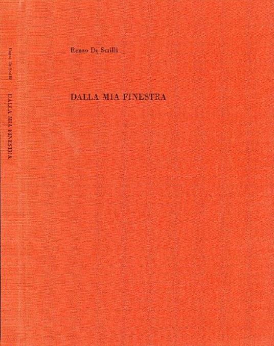Dalla mia finestra - C. Ricci - copertina