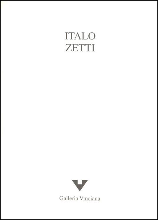 Italo Zetti - Roberto Sanesi - copertina