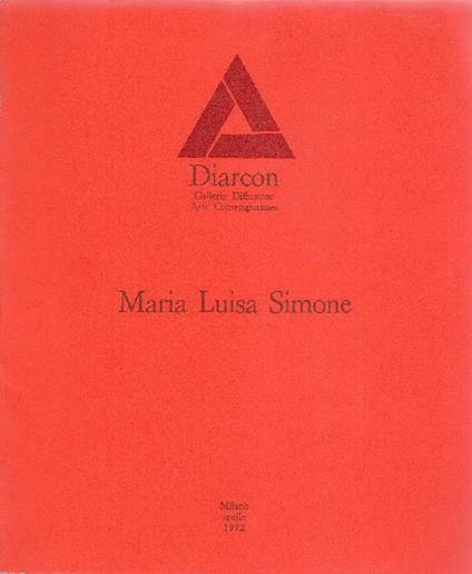 Maria Luisa Simone - Maria Luisa Simone - copertina