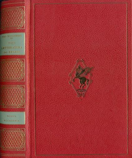 Storia delle letterature del Belgio - Antonio Mor - copertina