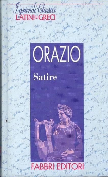 Satire - Q. Flacco Orazio - copertina