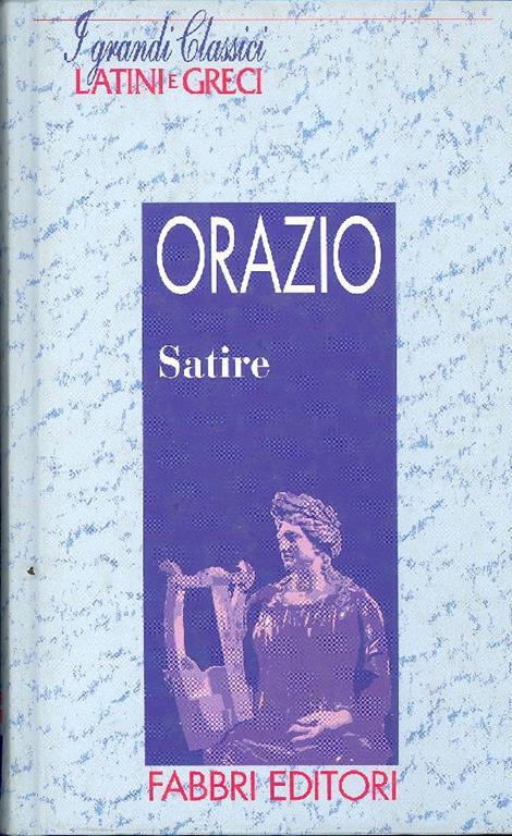 Satire - Q. Flacco Orazio - copertina