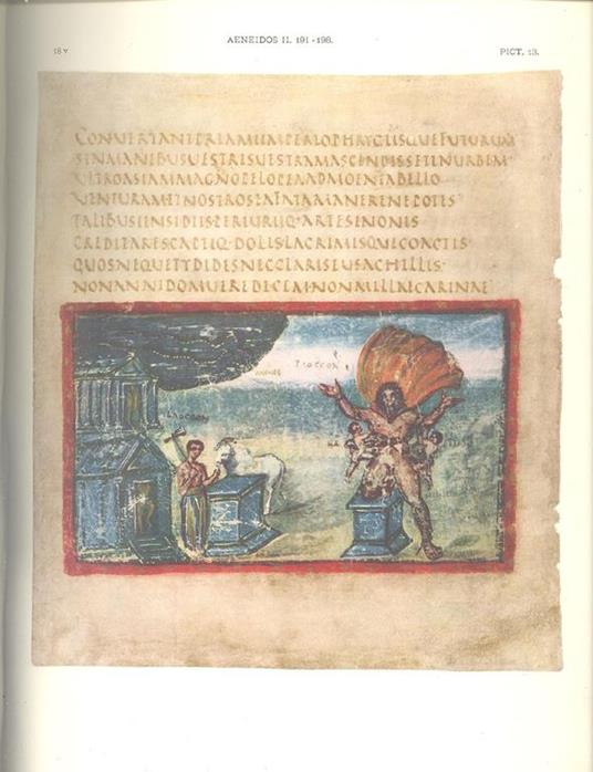 Fragmenta et picturae vergiliani codicis vaticani latini 3225. (rist. anast.) - Publio Virgilio Marone - 2