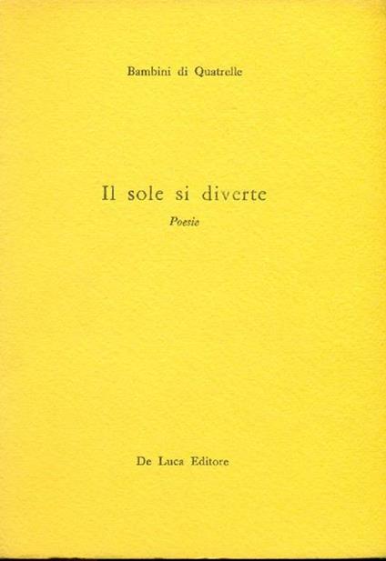 Il sole si diverte - copertina