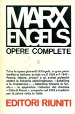 Opere. Volume Il. Friedrich Engels 1838-1842