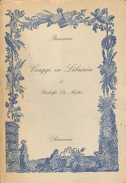 Viaggi in Libreria - Rodolfo De Mattei - copertina