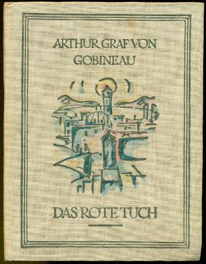 Das rote tuch - Arthur von Gobineau - copertina