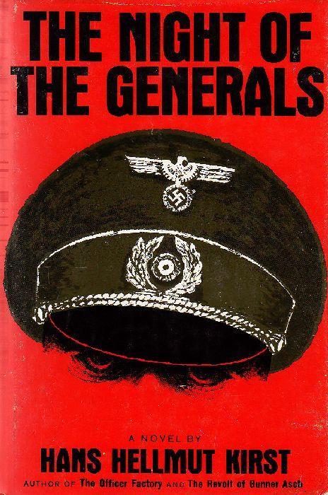 The Night of the Generals - Hans H. Kirst - copertina