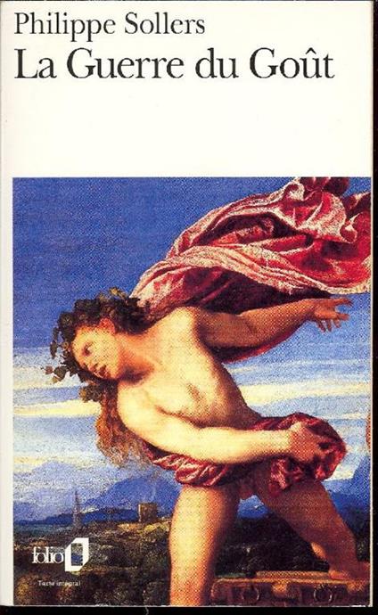 La guerre du Gout - Philippe Sollers - copertina