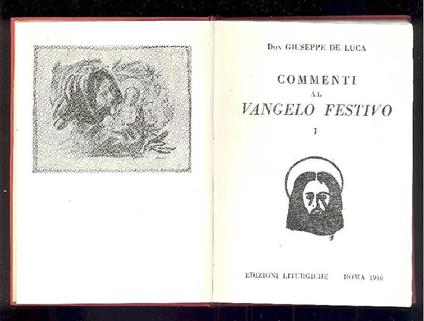 Commenti al Vangelo festivo - Giuseppe De Luca - copertina