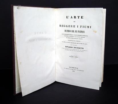 L' arte di reggere i fiumi - Enrico De Pechmann - copertina
