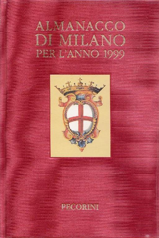 Almanacco di Milano per l'anno 1999 - copertina