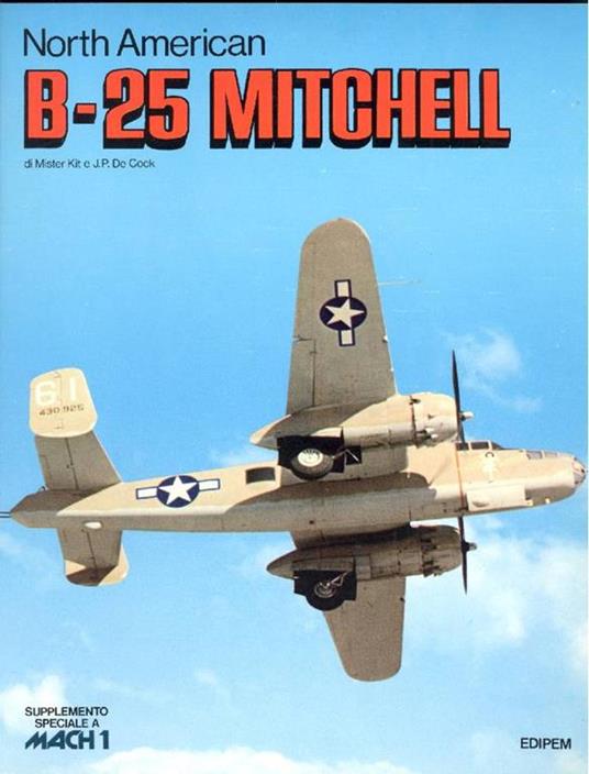 North American. B-25 Mitchell - J. P. De Cock - copertina
