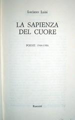 La sapienza del cuore. Poesie 1944-1986