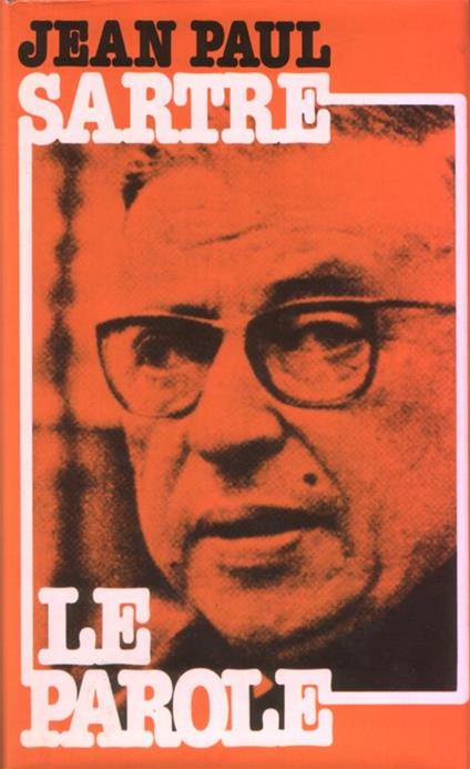Le parole - Jean-Paul Sartre - copertina