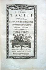 Opera. Recognovit, emendavit, supplementis explevit Gabriel Brotier