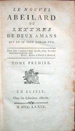 Le nouvel Abeilard ou Lettres de deux amans qui ne se sont jamais vus
