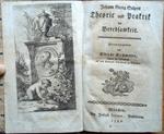 Theorie und Praktik der Beredsamkeit. Herausgegeben von Albrecht Kirchmayer, Lehrer der Redekunst auf dem Kurfürstl. Schulhause zu München
