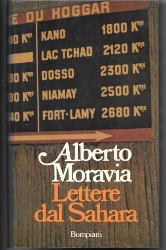 Lettere Dal Sahara - Alberto Moravia - copertina