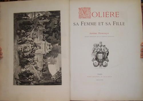 MOLIÈRE sa Femme et sa Fille - Arséne Houssaye - copertina