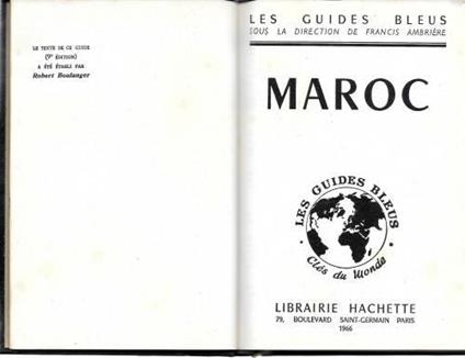 Maroc - Robert Boulanger - copertina