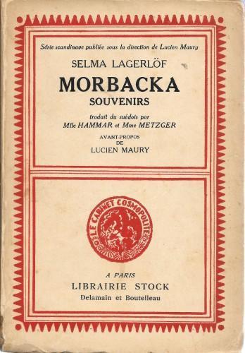 Morbacka (Souvenirs) - Selma Lagerlof - copertina