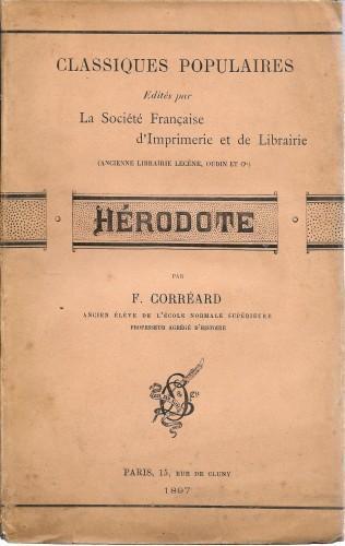 Herodote - F. Correard - copertina