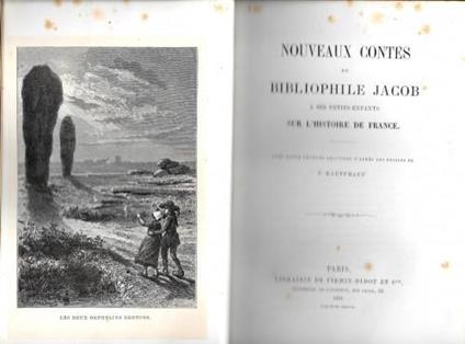 Nouveaux contes du Bibliophile Jacob a ses petits-enfants sur l'histoire de France - Paul Lacroix - copertina