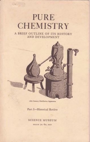 Pure chemistry. A brief outline of its history and development. Part I - Historical Review - Alex Barclay - copertina
