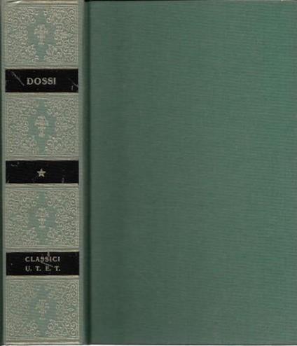 Opere scelte di Carlo Dossi, vol. 1° - Carlo Dossi - copertina