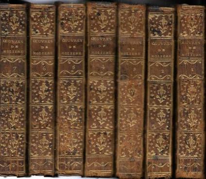 Oeuvres de Molière, in 7 voll - Molière - copertina