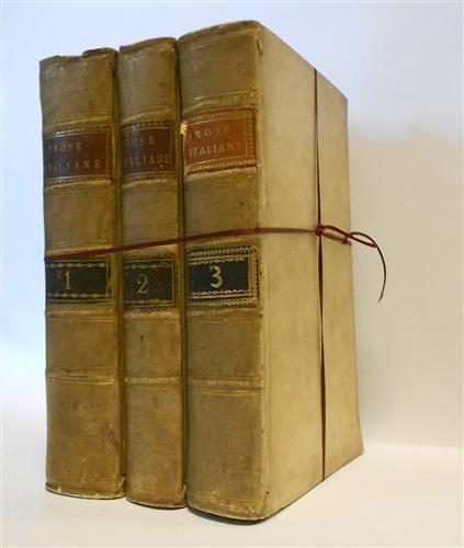 Raccolta di prose italiane con un discorso della maniera d'ammaestrare la gioventù nelle lettere - copertina