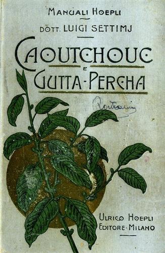 Caoutchouc e Gutta percha - Luigi Settimj - copertina