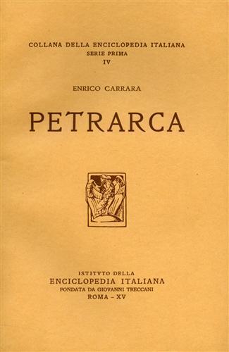 Petrarca - Enrico Carrara - copertina