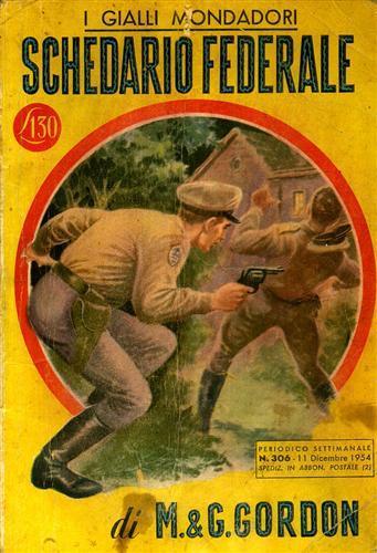 Schedario federale - Mary Gordon - copertina
