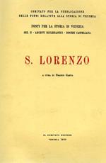 S. Lorenzo. 853 - 1199