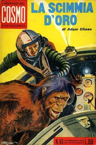 Cosmo. La scimmia d'oro - Adam Chase - copertina
